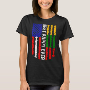 Amerikanische Flagge Litauen Flagge Bestes Pappy j T-Shirt