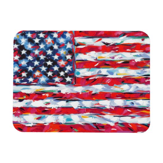Amerikanische Flagge Magnet (Horizontal)