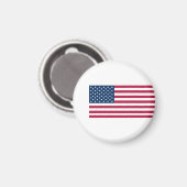 Amerikanische Flagge Magnet (Vorderseite/Rückseite)
