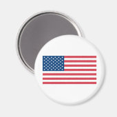 Amerikanische Flagge Magnet (Vorderseite/Rückseite)