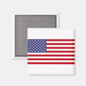 Amerikanische Flagge Magnet (Vorderseite/Rückseite)