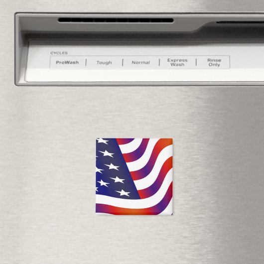 Amerikanische Flagge Magnet (In Situ (Geschirrspüler))