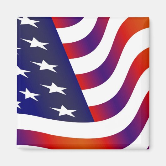 Amerikanische Flagge Magnet (Vorne)