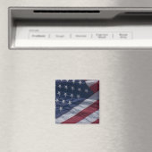 Amerikanische Flagge. Magnet (In Situ (Geschirrspüler))