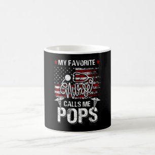 Amerikanische Flagge Mein Lieblingskrankenschweste Kaffeetasse