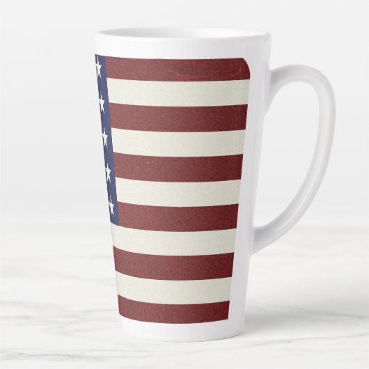 Amerikanische Flagge Milchtasse (Rechts)