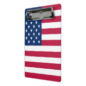 Amerikanische Flagge Mini Klemmbrett (Gewinkelt2)