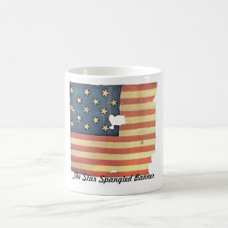 Amerikanische Flagge mit 15 Sternen - Stern Kaffeetasse