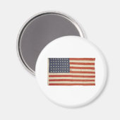 Amerikanische Flagge mit 48 Sternen Magnet (Vorderseite/Rückseite)