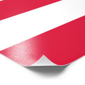 Amerikanische Flagge mit 50 Sternen: US Flagge mit Fotodruck (Ecke)