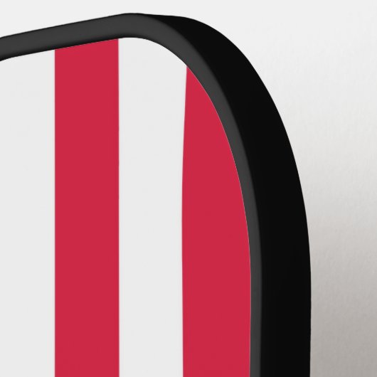 Amerikanische Flagge mit 50 Sternen: US Flagge mit Pickleball Schläger (Linke Seite)