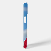 Amerikanische Flagge mit Bald-Adler Case-Mate iPhone Hülle (Rückseite / Rechts)