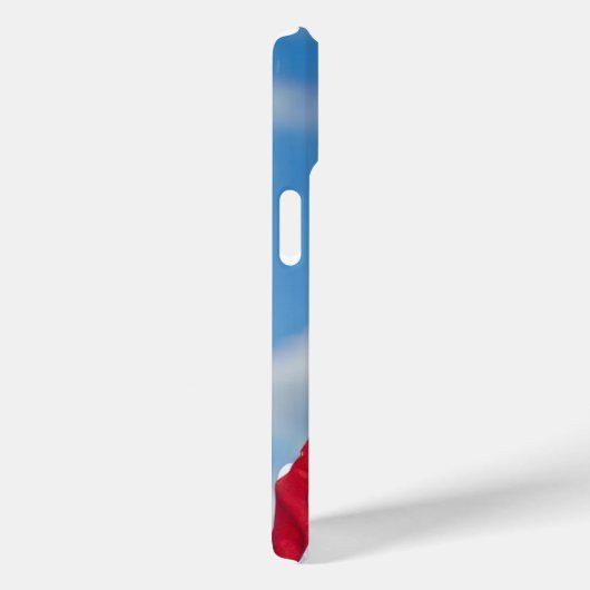 Amerikanische Flagge mit Bald-Adler Case-Mate iPhone Hülle (Rückseite / Rechts)