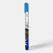 Amerikanische Flagge mit Bald-Adler Case-Mate iPhone Hülle (Rückseite / Links)