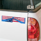 Amerikanische Flagge mit Hakuna Matata: Patriotisc Autoaufkleber (Auf Lkw)