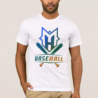Amerikanische Flagge mit MH Baseball T-Shirt