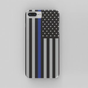 Amerikanische Flagge mit personalisierter Thin Blu Case-Mate iPhone Hülle