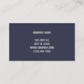 Amerikanische Flagge mit Wildpferd Visitenkarte (Rückseite)