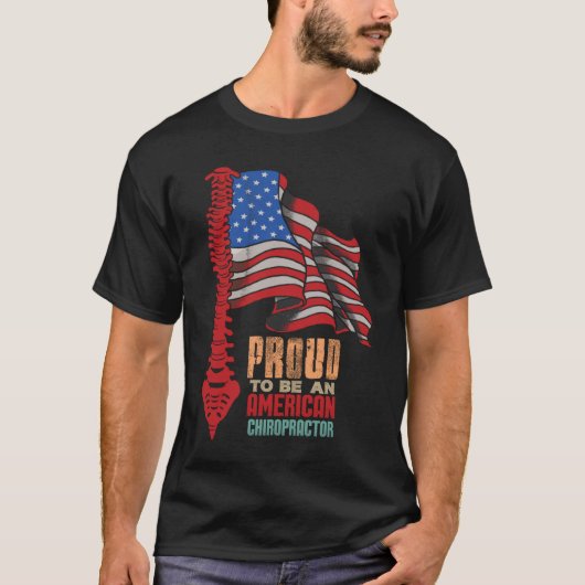 Amerikanische Flagge mit Wirbelsäule Frauen patrio T-Shirt (Vorderseite)