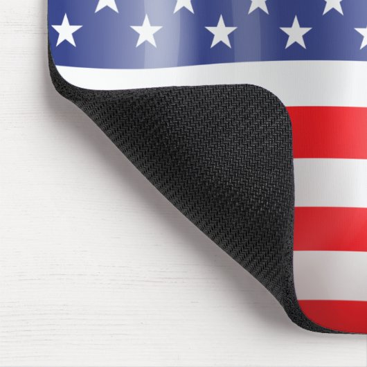 Amerikanische Flagge Mousepad (Ecke)