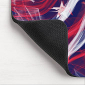 Amerikanische Flagge Mousepad (Ecke)