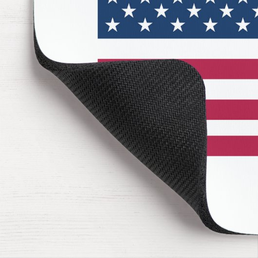 Amerikanische Flagge Mousepad (Ecke)