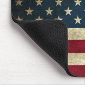 Amerikanische Flagge Mousepad (Ecke)