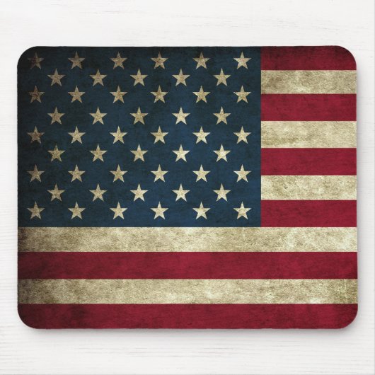 Amerikanische Flagge Mousepad (Vorne)