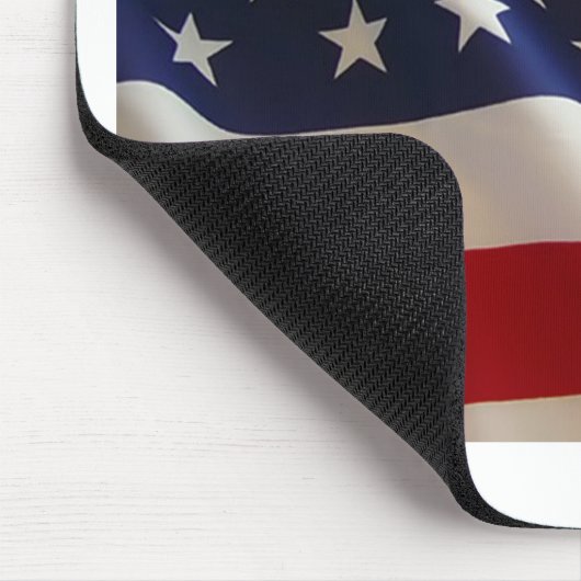 Amerikanische Flagge Mousepad (Ecke)