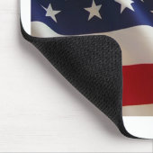 Amerikanische Flagge Mousepad (Ecke)
