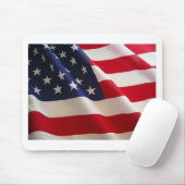 Amerikanische Flagge Mousepad (Mit Mouse)