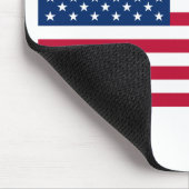 Amerikanische Flagge Mousepad (Ecke)