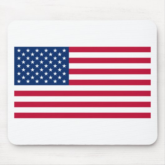 Amerikanische Flagge Mousepad (Vorne)