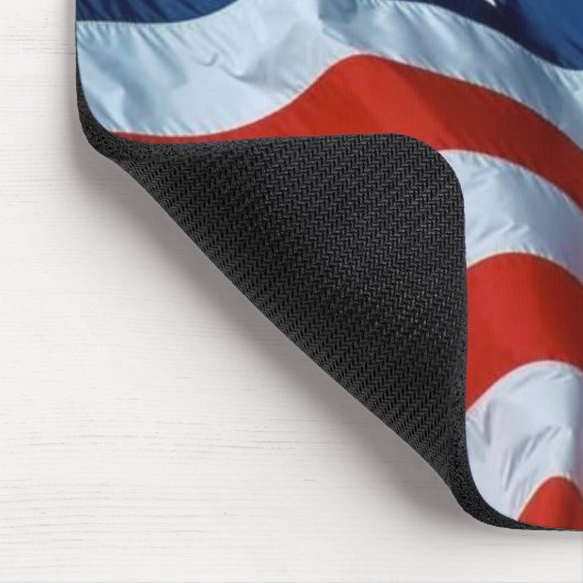 Amerikanische Flagge Mousepad (Ecke)