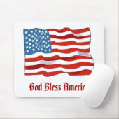 Amerikanische Flagge mousepad (Mit Mouse)