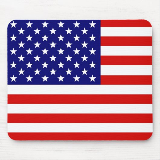 Amerikanische Flagge Mousepad (Vorne)