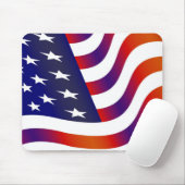 Amerikanische Flagge Mousepad (Mit Mouse)