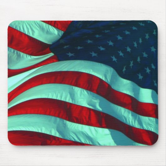 Amerikanische Flagge Mousepad (Vorne)