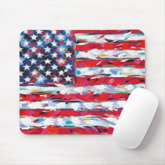 Amerikanische Flagge Mousepad (Mit Mouse)