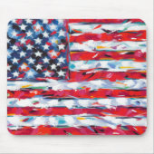 Amerikanische Flagge Mousepad (Vorne)