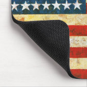 Amerikanische Flagge Mousepad (Ecke)