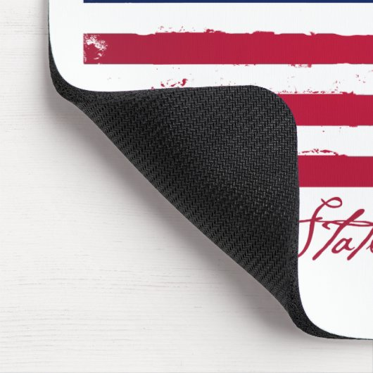 Amerikanische Flagge Mousepad (Ecke)