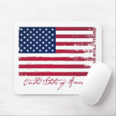 Amerikanische Flagge Mousepad (Mit Mouse)