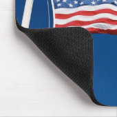 Amerikanische Flagge Mousepad (Ecke)