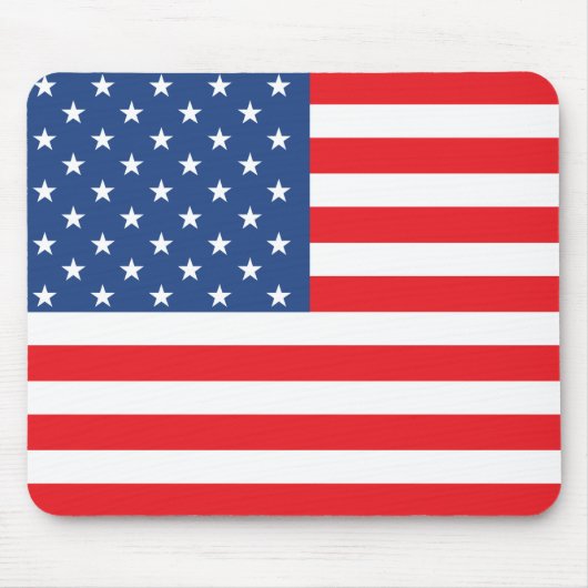 Amerikanische Flagge Mousepad (Vorne)
