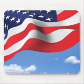 Amerikanische Flagge Mousepad (Vorne)