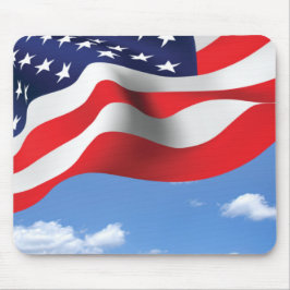 Amerikanische Flagge Mousepad