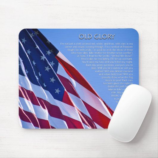 Amerikanische Flagge Mousepad (Mit Mouse)