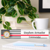 Amerikanische Flagge Namensplakette