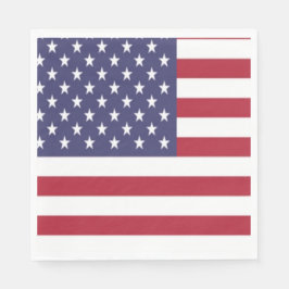 Amerikanische Flagge Napkin Serviette